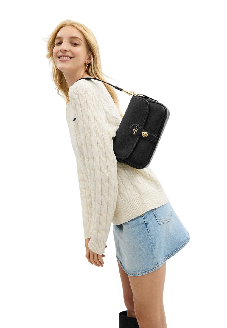 Coach Hadley Shoulder Bag - Black