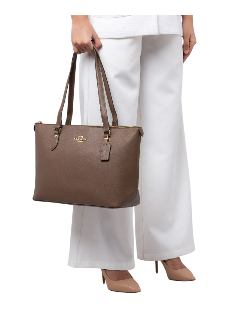 Coach Gallery Tote Bag - Dark Stone
