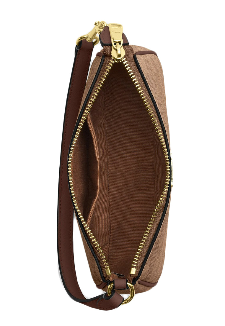 Coach Nolita 19 In Signature Canvas - Tan/Brown