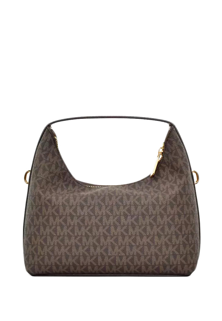 Michael Kors Ember Small Signature Logo Messenger Bag - Signature Brown