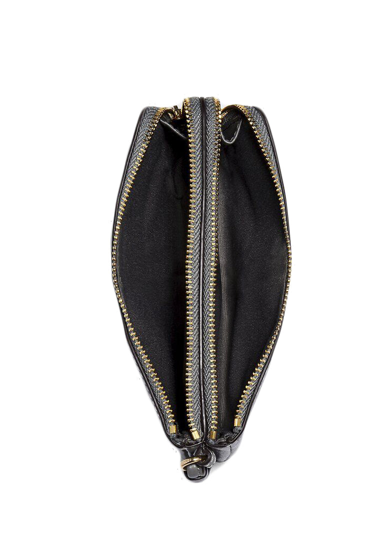 Coach Double Corner Zip Wristlet - Black