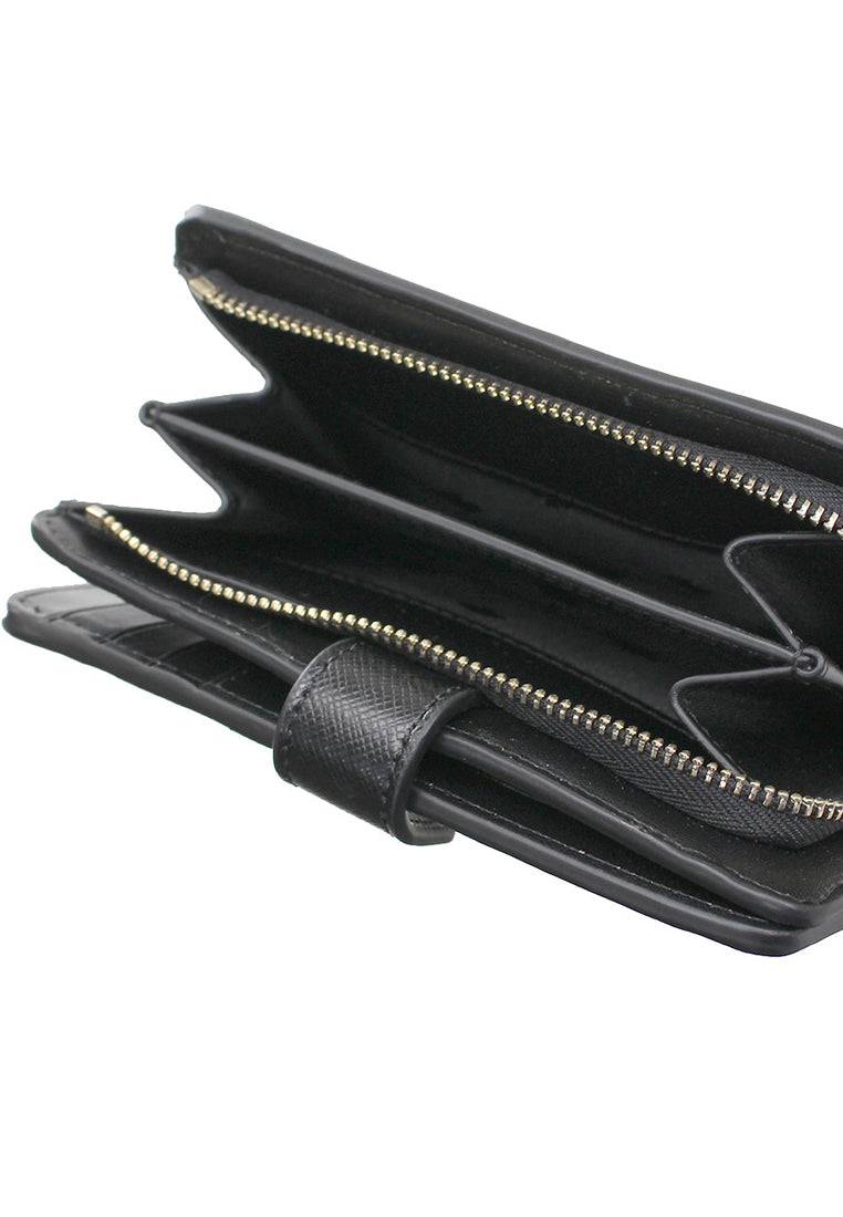 Kate Spade Staci Medium Compact Bifold Wallet - Black