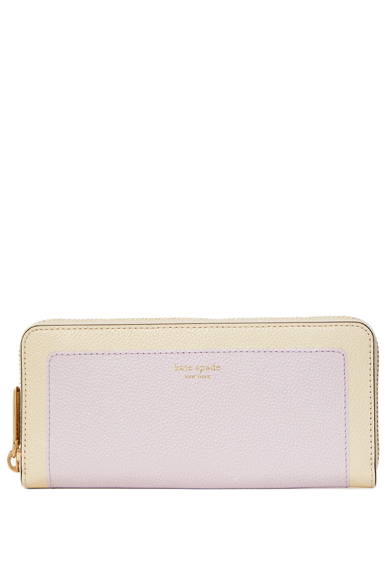 Kate Spade Margaux Slim Continental Wallet - Lilac Moonlight Multi