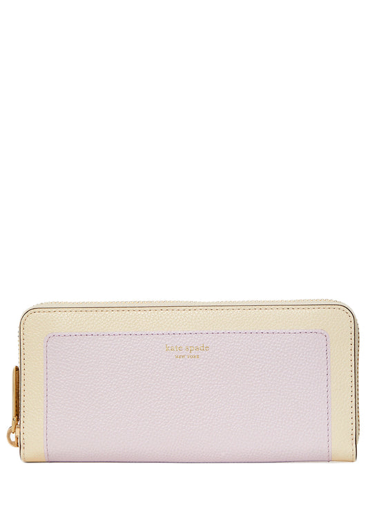 Kate Spade Margaux Slim Continental Wallet - Lilac Moonlight Multi