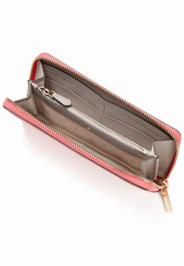 Kate Spade Margaux Slim Continental Wallet - Peach Melba