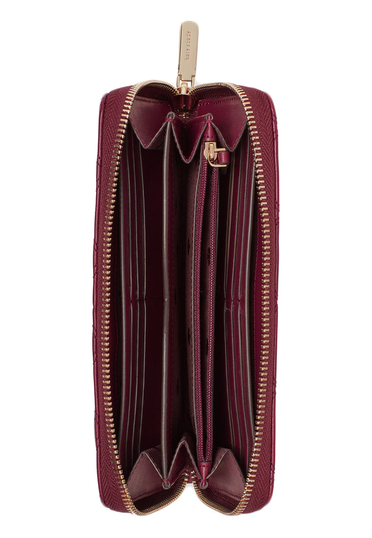 Kate Spade Natalia Large Continental Wallet - Bright Cherry