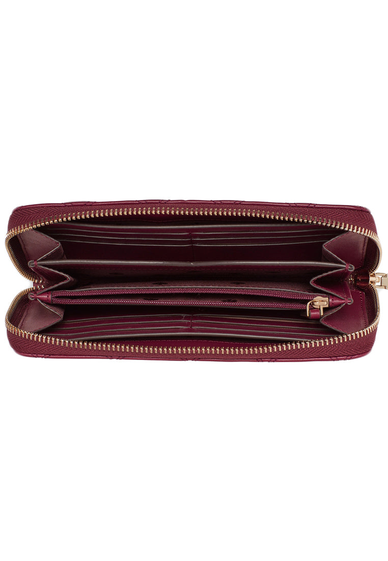 Kate Spade Natalia Large Continental Wallet - Bright Cherry