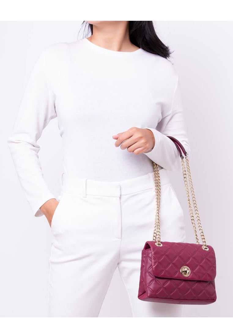 Kate Spade Natalia Small Flap Crossbody Bag - Bright Cherry