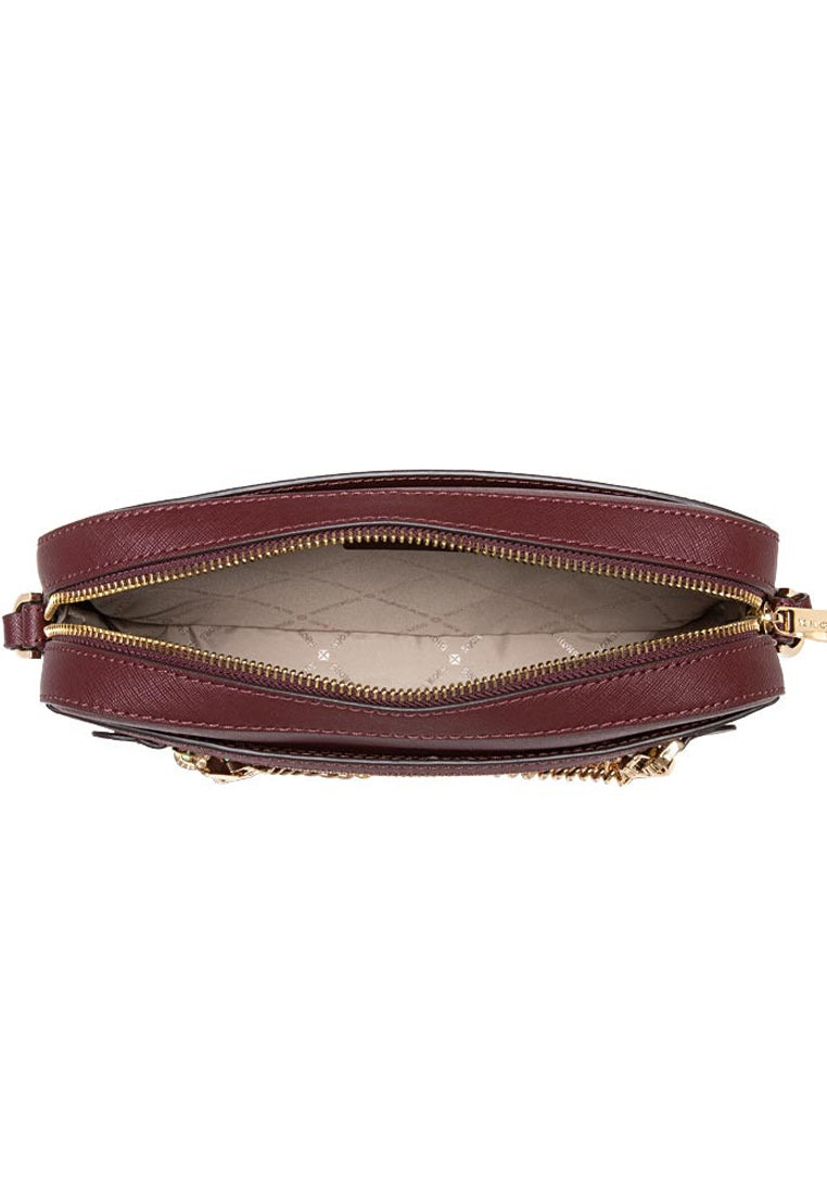 Michael Kors Jet Set Item Large Chain Crossbody Bag - Merlot