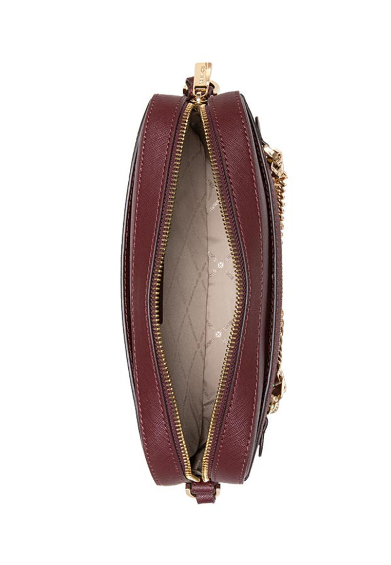 Michael Kors Jet Set Item Large Chain Crossbody Bag - Merlot