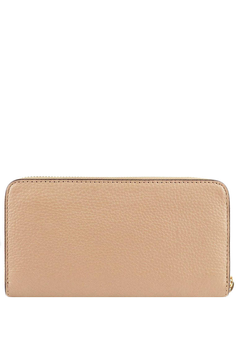 Coach Long Zip Around Wallet - Beige