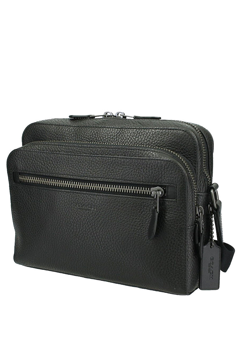 Coach Mens West Camera Bag - Black