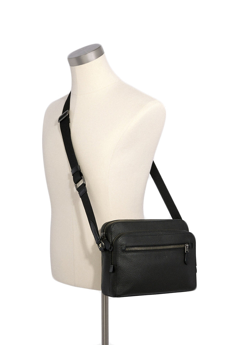 Coach Mens West Camera Bag - Black