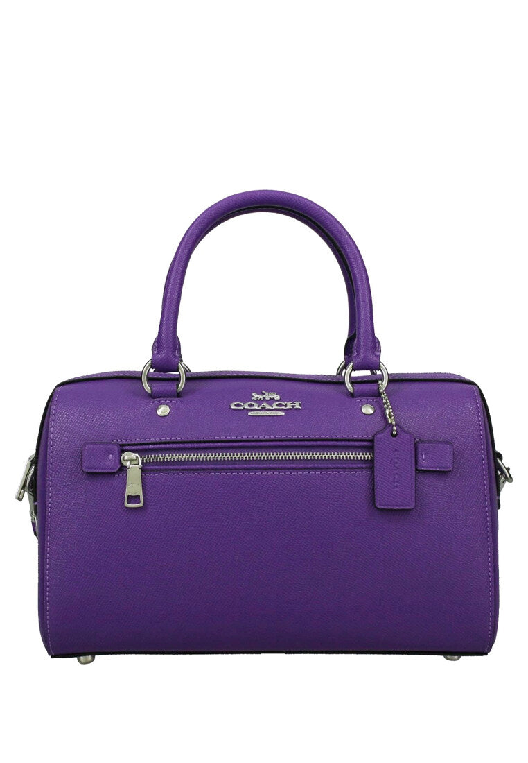 Coach Rowan Satchel Crossbody Bag - Purple