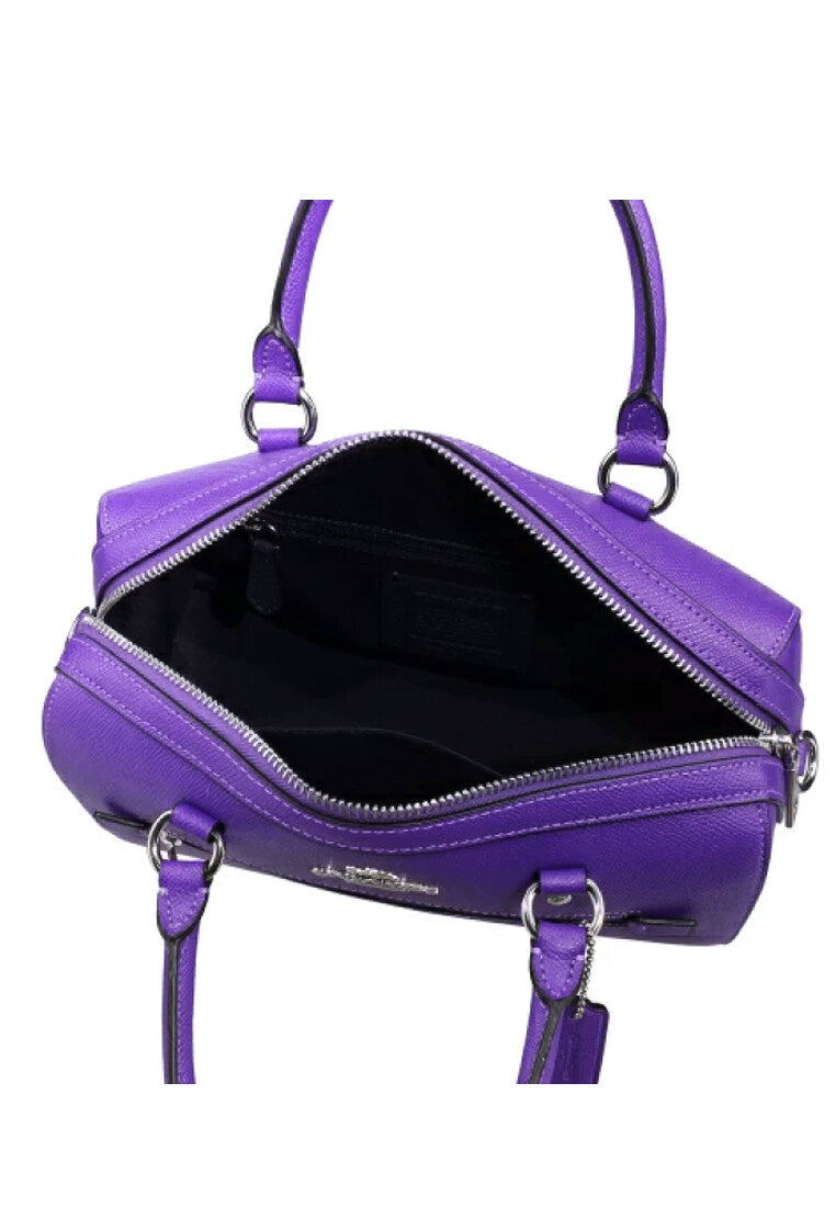 Coach Rowan Satchel Crossbody Bag - Purple