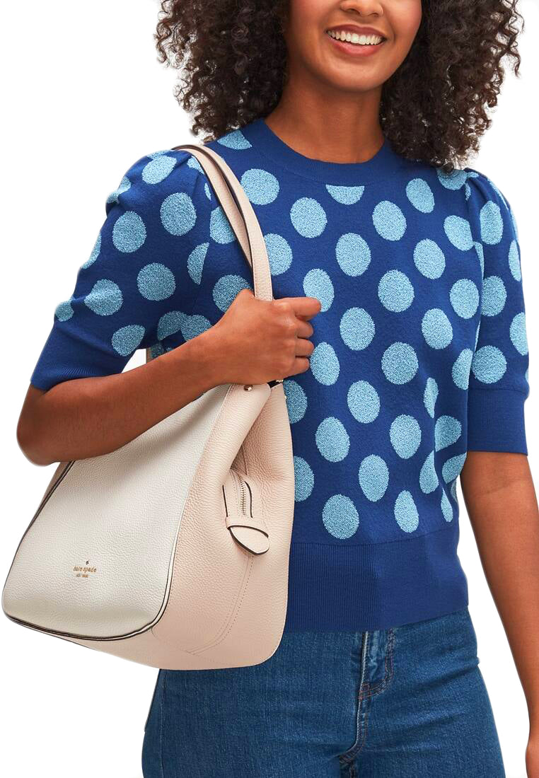 Kate Spade Leila Medium Triple Compartment Shoulder Bag - Warmbeige/Multi