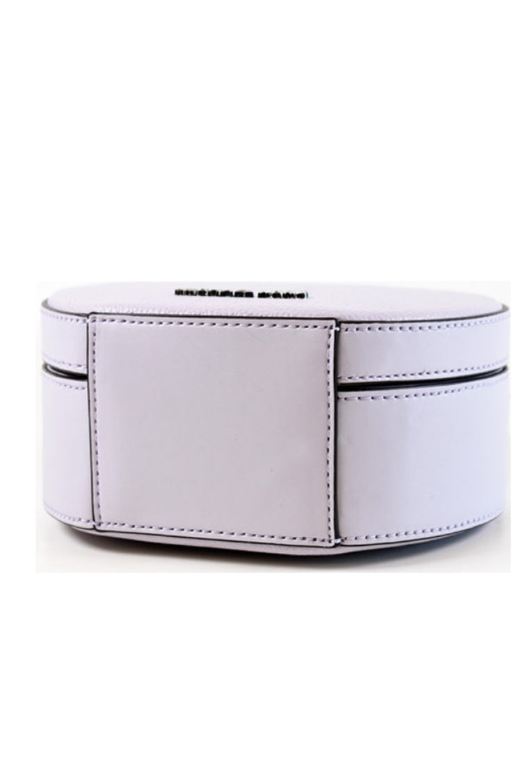 Michael Kors Serena Small Pebbled Leather Crossbody Bag - Light Purple
