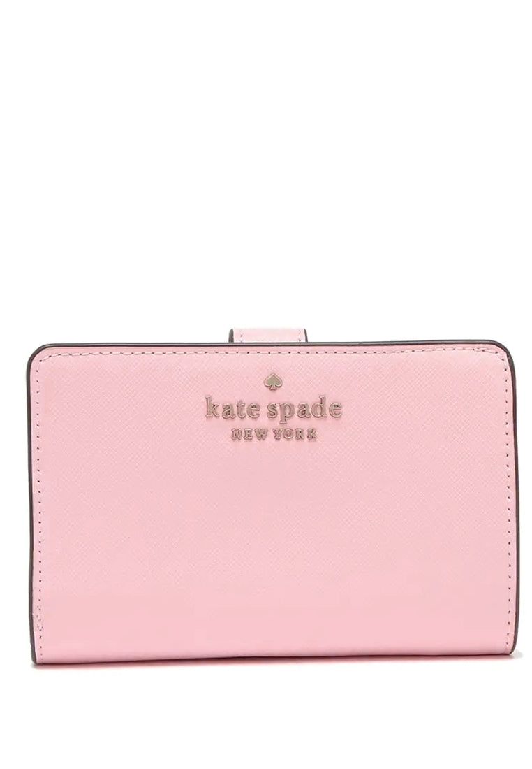 Kate Spade Staci Medium Compact Bifold Wallet - Pink