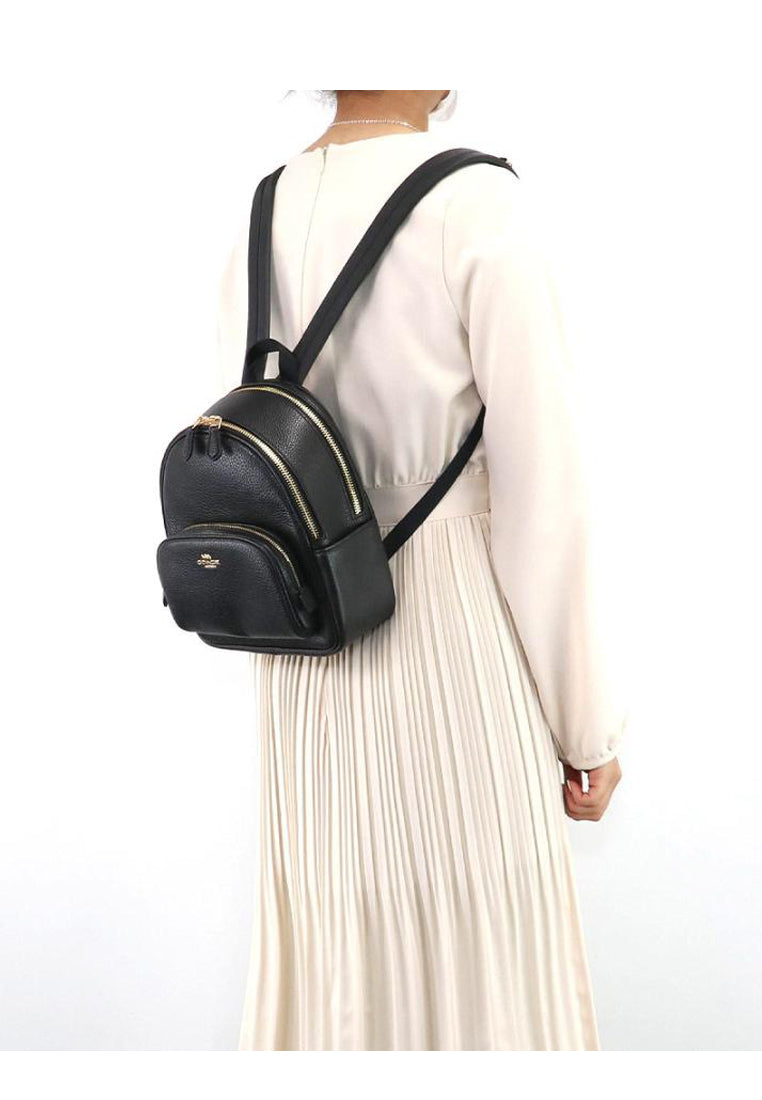 Coach Mini Court Backpack - Black