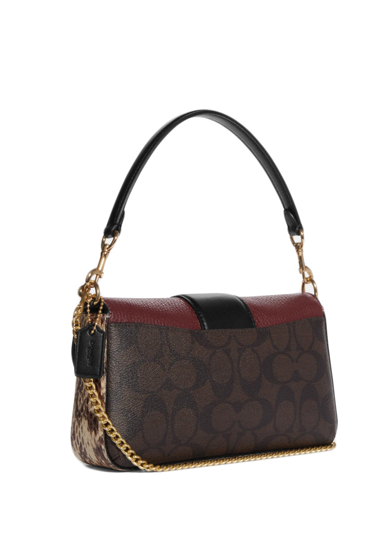 Coach Mini Grace Crossbody In Signature Canvas - Brown/Black