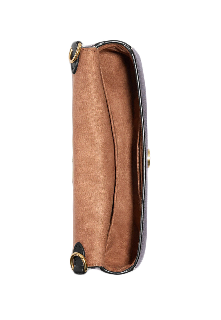 Coach Mini Grace Crossbody In Signature Canvas - Brown/Black