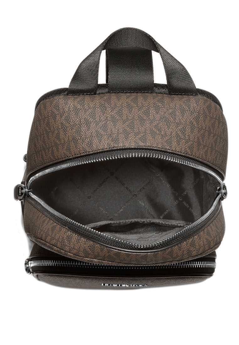 Michael Kors Mens Signature Cooper Sling Pack - Brown