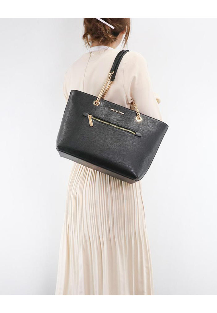 Michael Kors Jet Set Item Medium Tote - Black