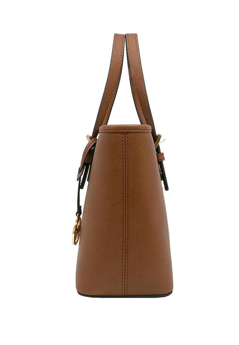 Michael Kors Jet Set Travel Extra-Small Top Zip Tote Bag - Brown
