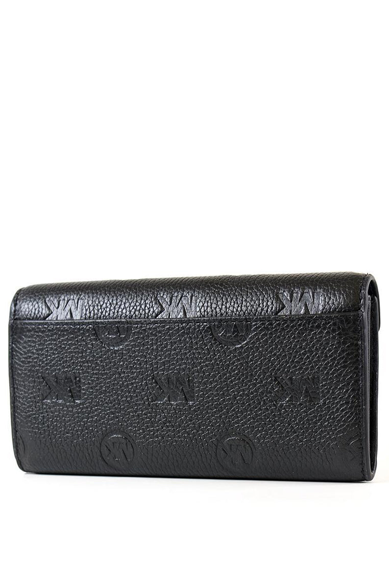 Michael Kors Jet Set Travel Large Logo Embossed Leather Envelope Conti Haute Style Malaysia