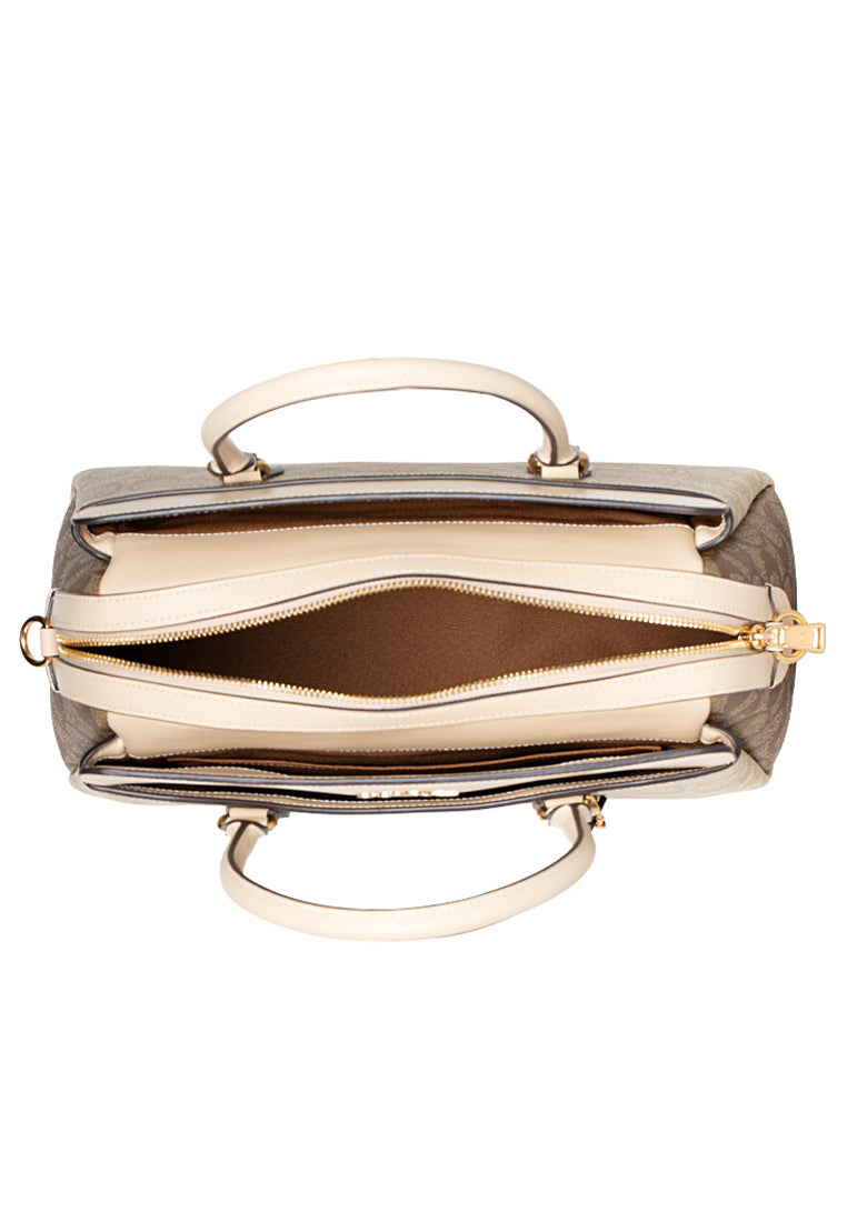 Coach Darcie Carryall In Blocked Signature Canvas