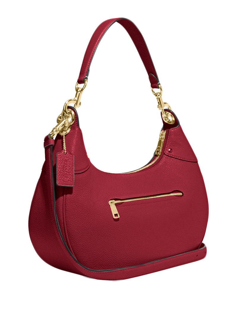 Coach Mara Hobo Bag - Cherry