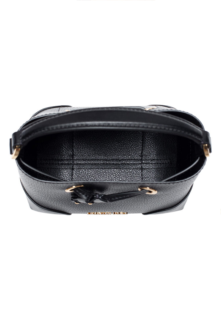 Michael Kors Mercer Small Pebbled Leather Bucket Bag - Black