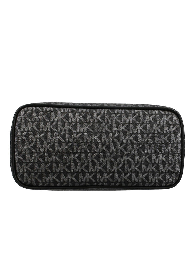 Michael Kors Jet Set Travel Extra-Small Logo Top-Zip Tote Bag - Black