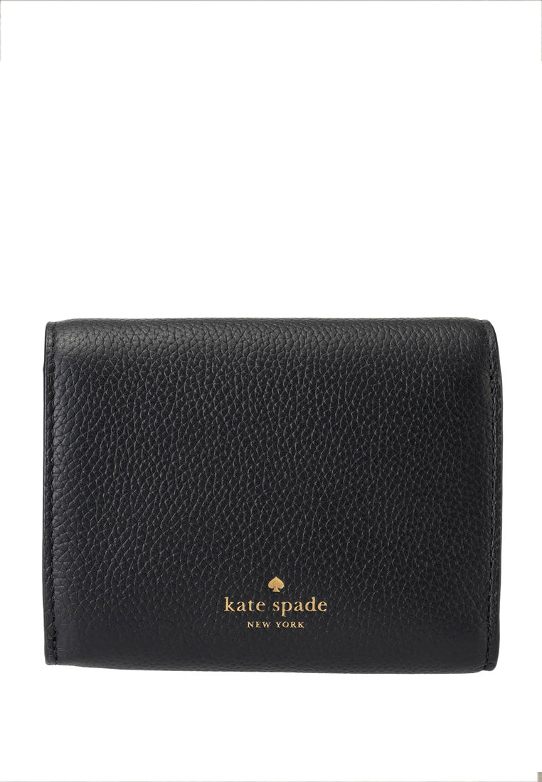 Kate Spade Kayla Small L-Zip Wallet - Black