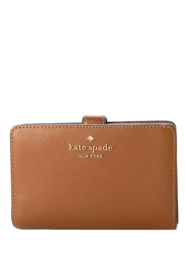 Kate Spade Madison Medium Compact Bifold Wallet - Caven Clay