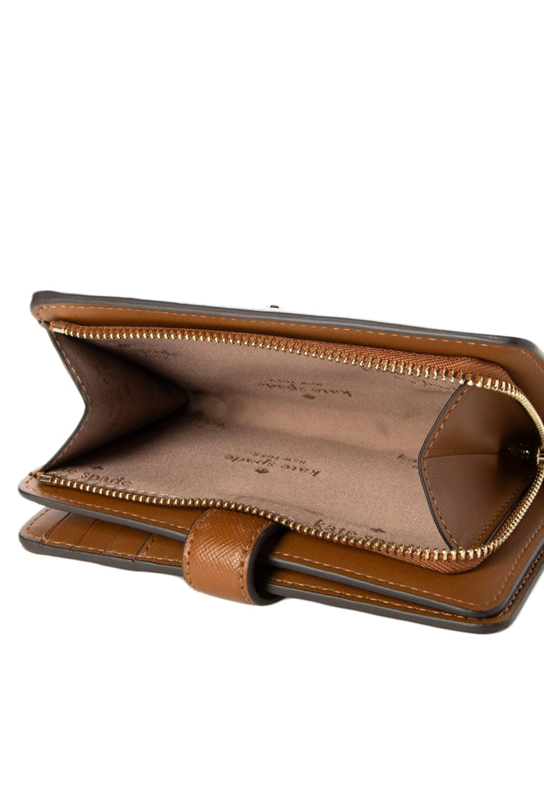 Kate Spade Madison Medium Compact Bifold Wallet - Caven Clay