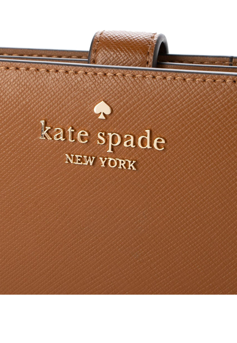 Kate Spade Madison Medium Compact Bifold Wallet - Caven Clay