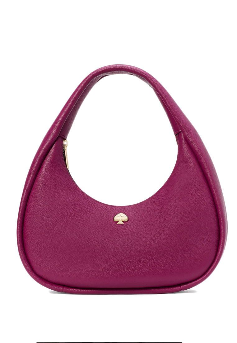 Kate Spade Kayla Crescent Shoulder Bag - Dark Raspberry