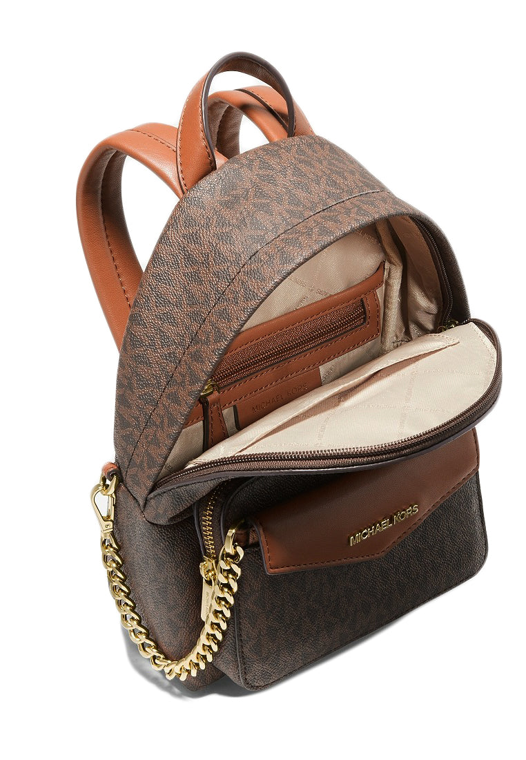 Michael Kors Maisie Extra-Small Logo 2-in-1 Backpack - Brown