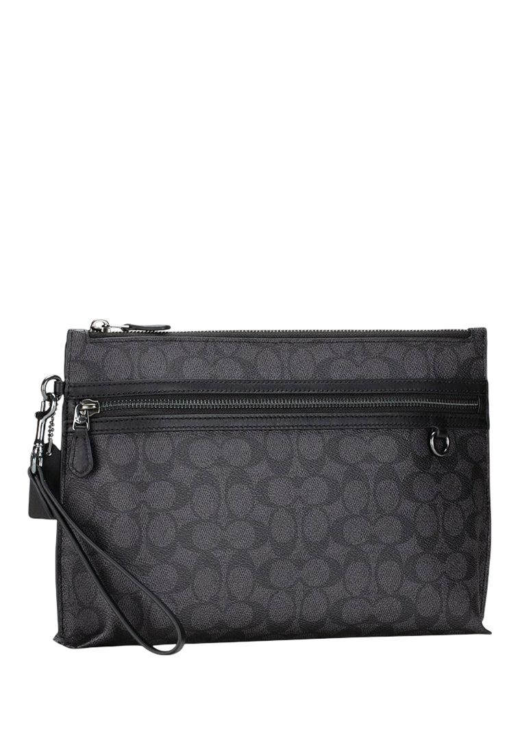 Coach Mens Carryall Pouch - Black