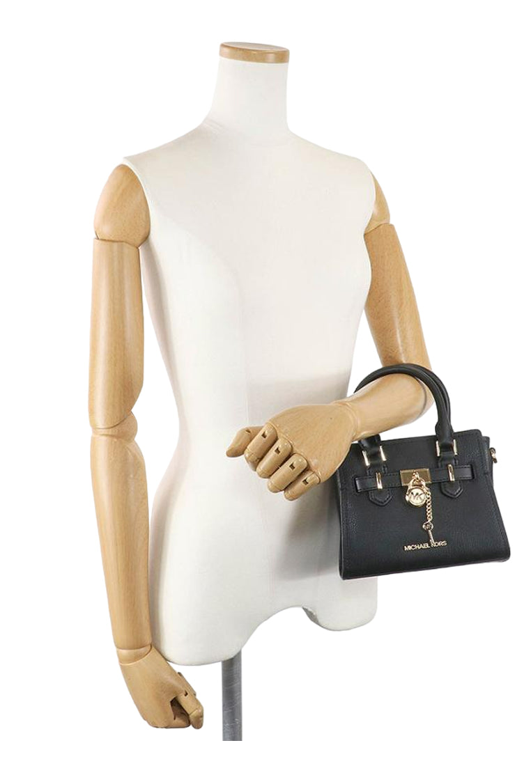 Michael Kors Hamilton Extra Small Satchel Crossbody - Black