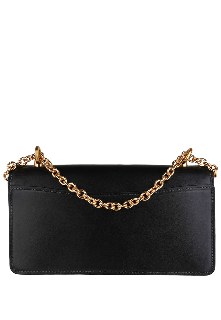 Coach Eliza Flap Crossbody Bag - Black