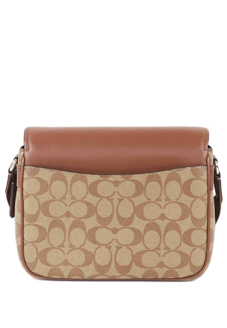 Coach Pace Messenger Bag In Signature Canvas - Brown