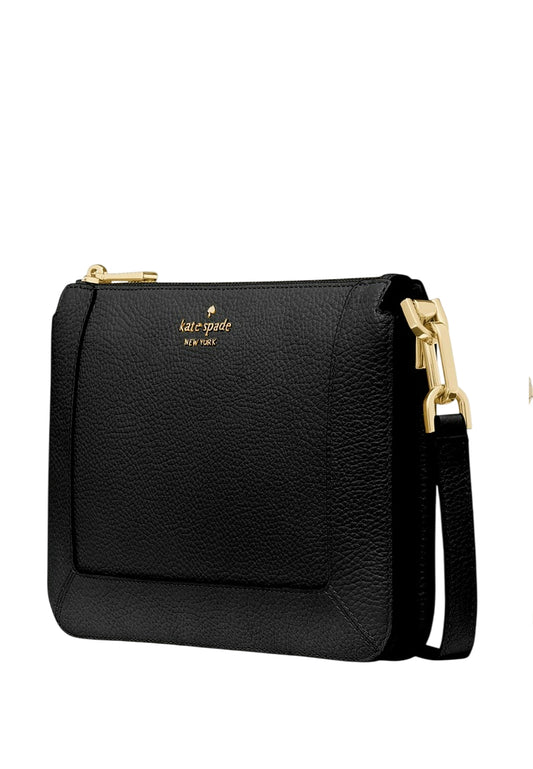 Kate Spade Lena Double Compartment Crossbody - Black