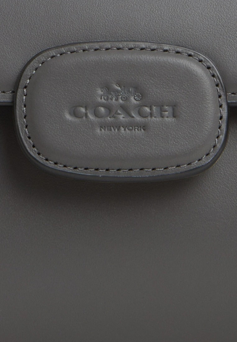 Coach Eliza Mini Top Handle Bag - Charcoal Black