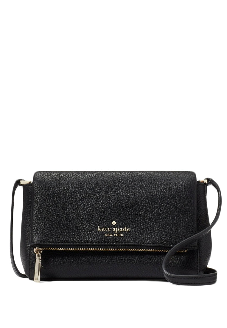 Kate Spade Leila Mini Zip Crossbody - Black