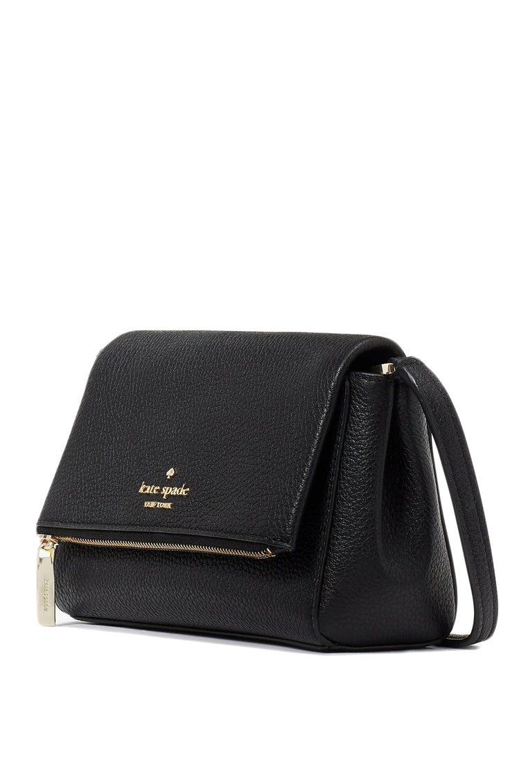 Kate Spade Leila Mini Zip Crossbody - Black