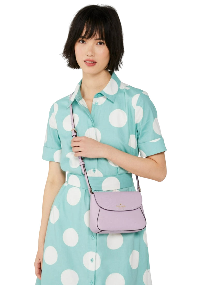 Kate Spade Monica Small Flap Crossbody - Violet Mist