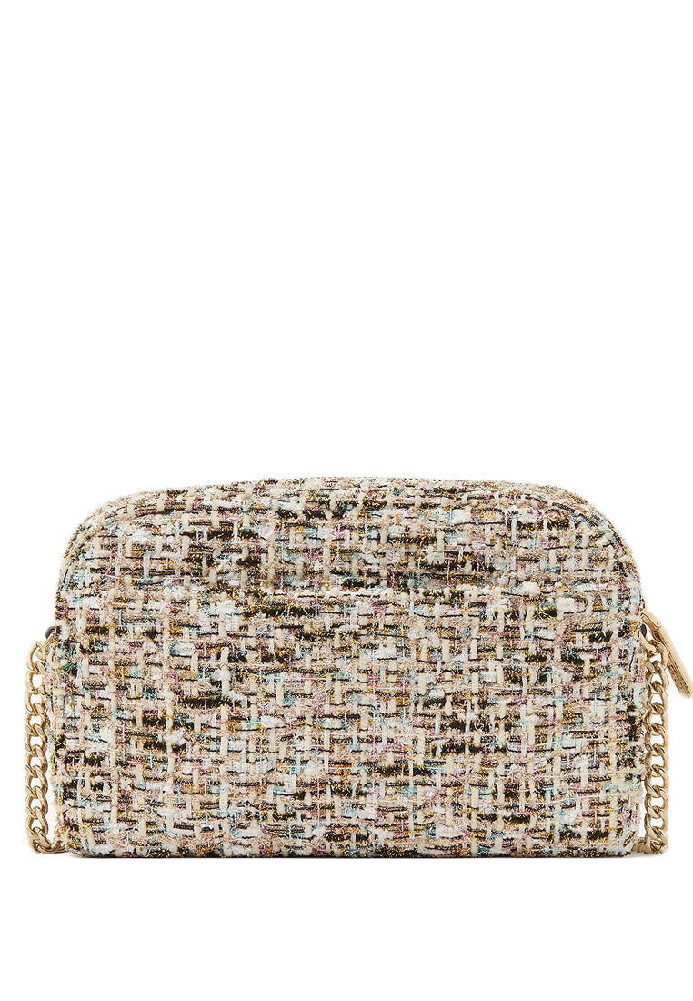 Kate Spade Carey Tinsel Tweed Mini Camera Bag - Multi