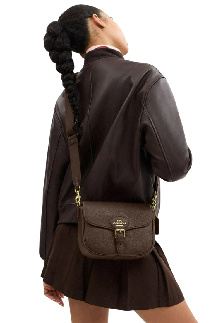 Coach Amelia Saddle Bag - Brown